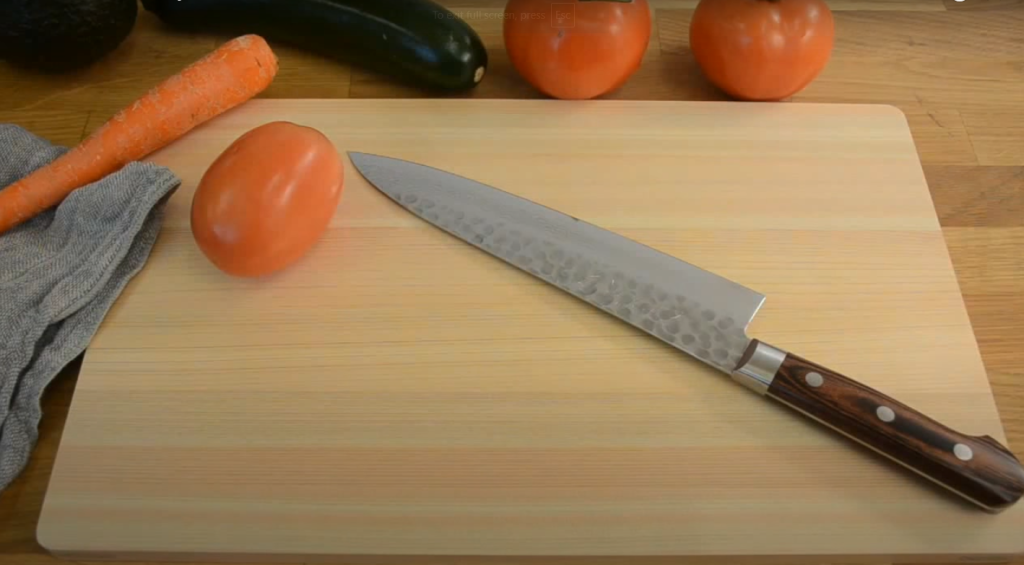 Yoshihiro VG10 16 Layer Hammered Damascus Gyuto Review