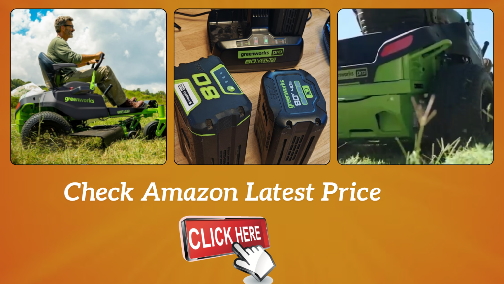 Greenworks 80v 42'' Riding Lawn Tractor Review