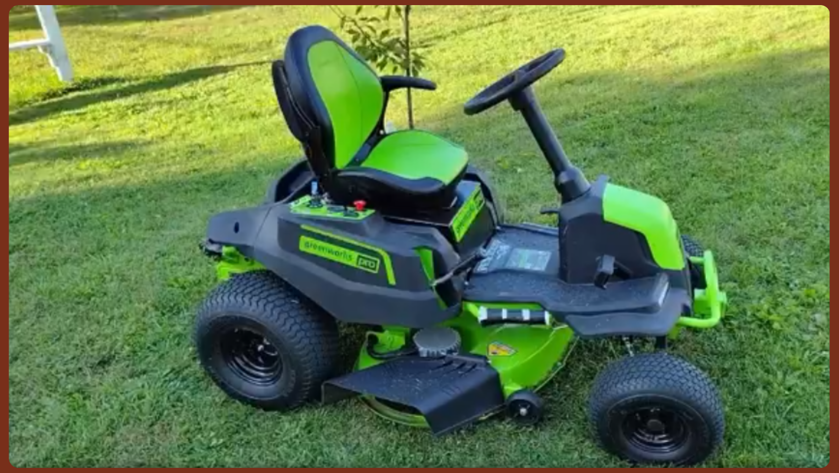 Greenworks 80v 42'' Riding Lawn Tractor Review