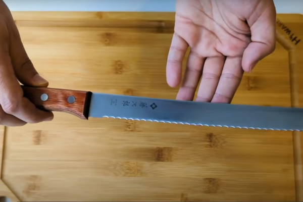 Tojiro Japan Bread Knife Slicer Cutter 14.75 Review | Cutting Resource