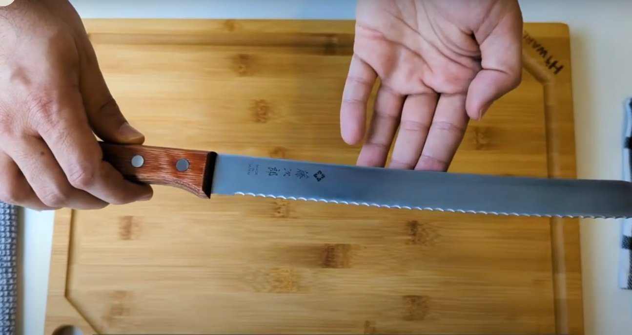 Tojiro Japan Bread Knife Slicer Cutter 14.75 Review | Cutting Resource
