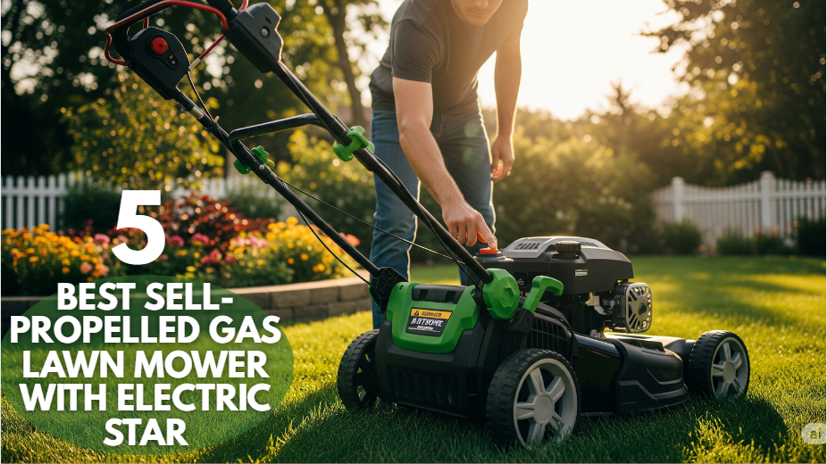 Best Sell-Propelled Gas Lawn Mower With Electric Start (2025)