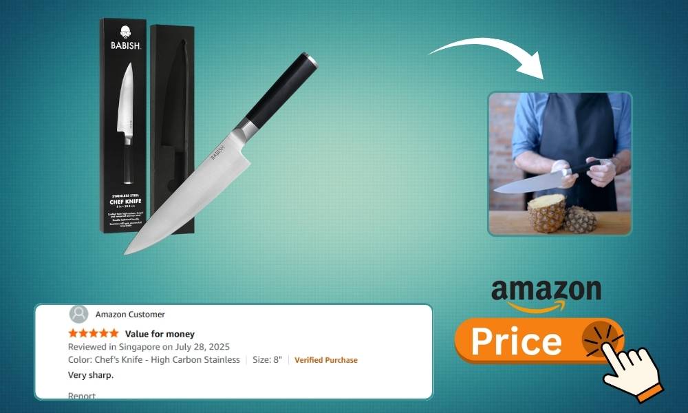 Babish High-Carbon 8-Inch Chef’s Knife