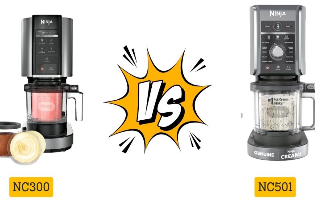 Ninja Creami NC300 vs NC501