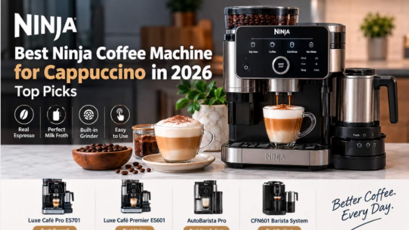 Best Ninja Coffee Machine for Cappuccino Cutting Resource