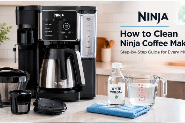 how to c lean ninja coffee maker? step by step guide