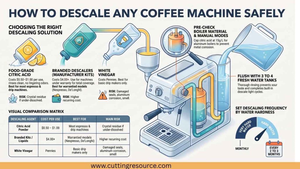 How to descale coffee machine: check these three things first