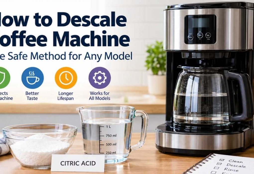 How to descale coffee machine: the safe method for any model