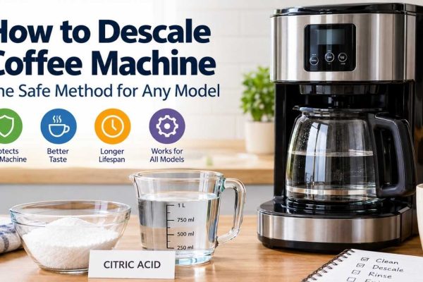 How to descale coffee machine: the safe method for any model